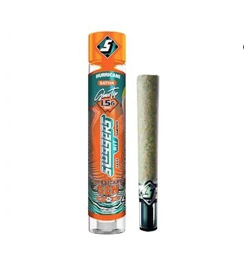 Photograph of product: Hurricane SZN Juiced Pre-Roll 1.5g