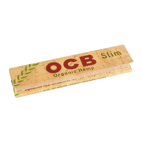 Photograph of product: OCB Organic Hemp Slim Bamboo Rolling Papers