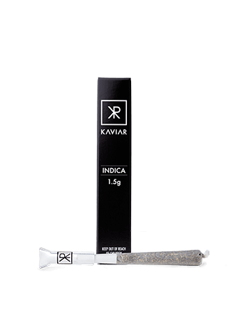 Photograph of product: Kaviar Infused Preroll Cheddar Cheese (I)