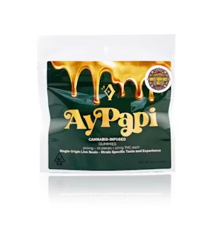 Photograph of product: PURPLE PAPAYA [H] LIVE ROSIN GUMMIES - 100 MG