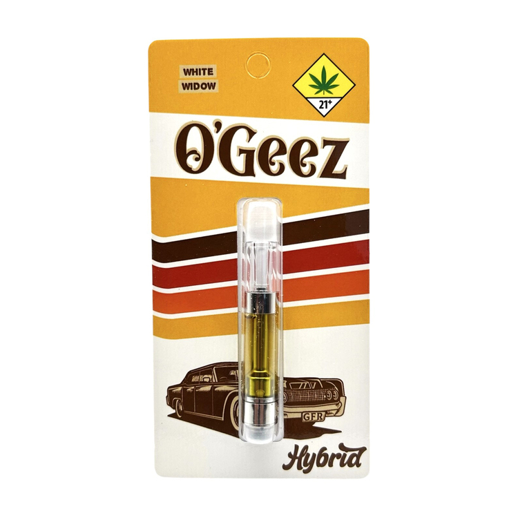 Photograph of product: O'Geez: White Widow - Distillate Cartridge