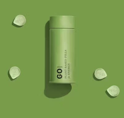 Photograph of product: 1906 Tablets 20pk/100mg- Go 1:1 (5mg CBD:5 mg TH-oui)