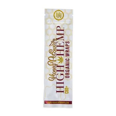 Photograph of product: High Hemp Organic Wraps Honey Pot Swirl 2pk