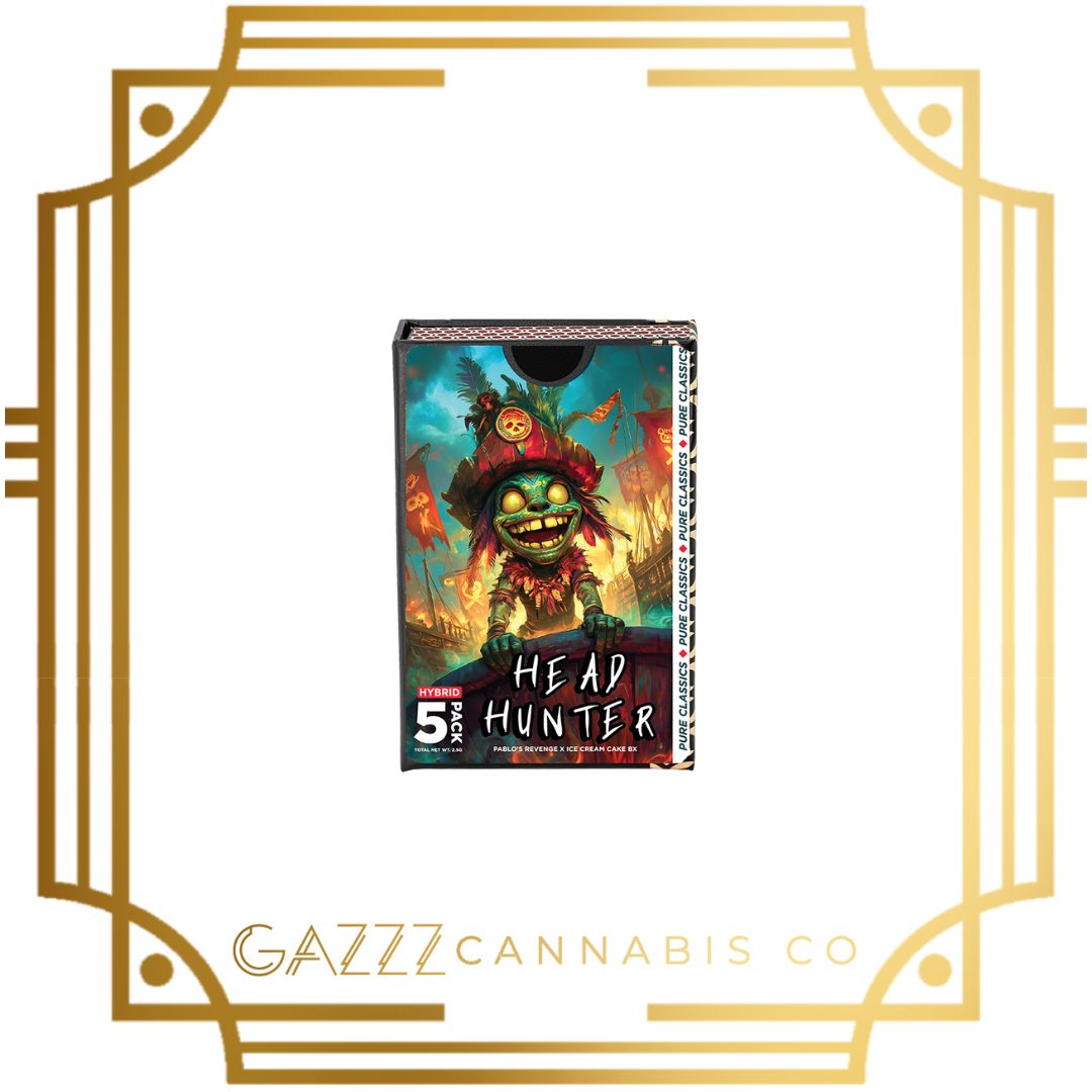 Photograph of product: Goldkine Head Hunter Pre-Rolls 5pk
