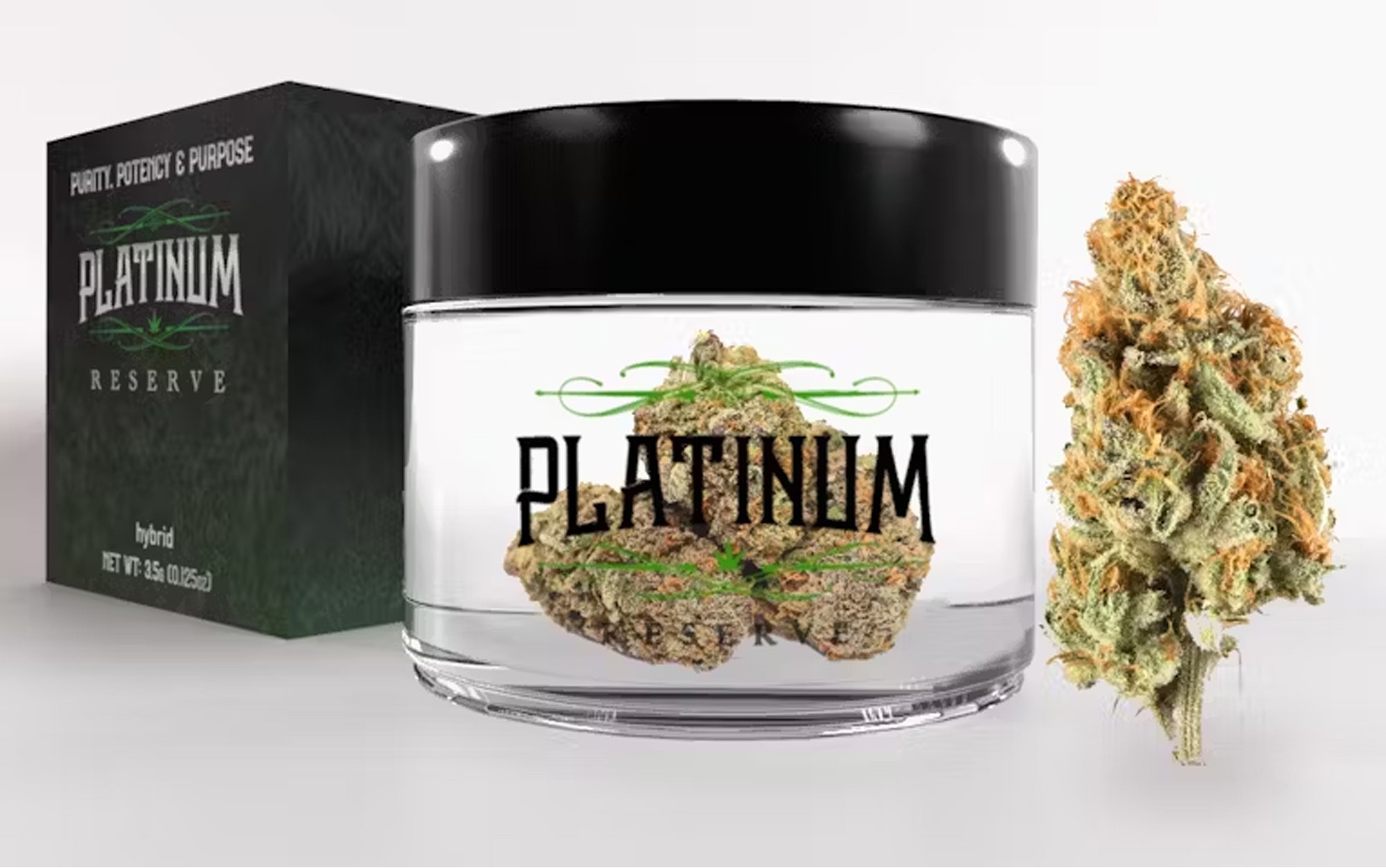 Photograph of product: Platinum Reserve | Three Kings I Oui'd | Jar - 3.5g