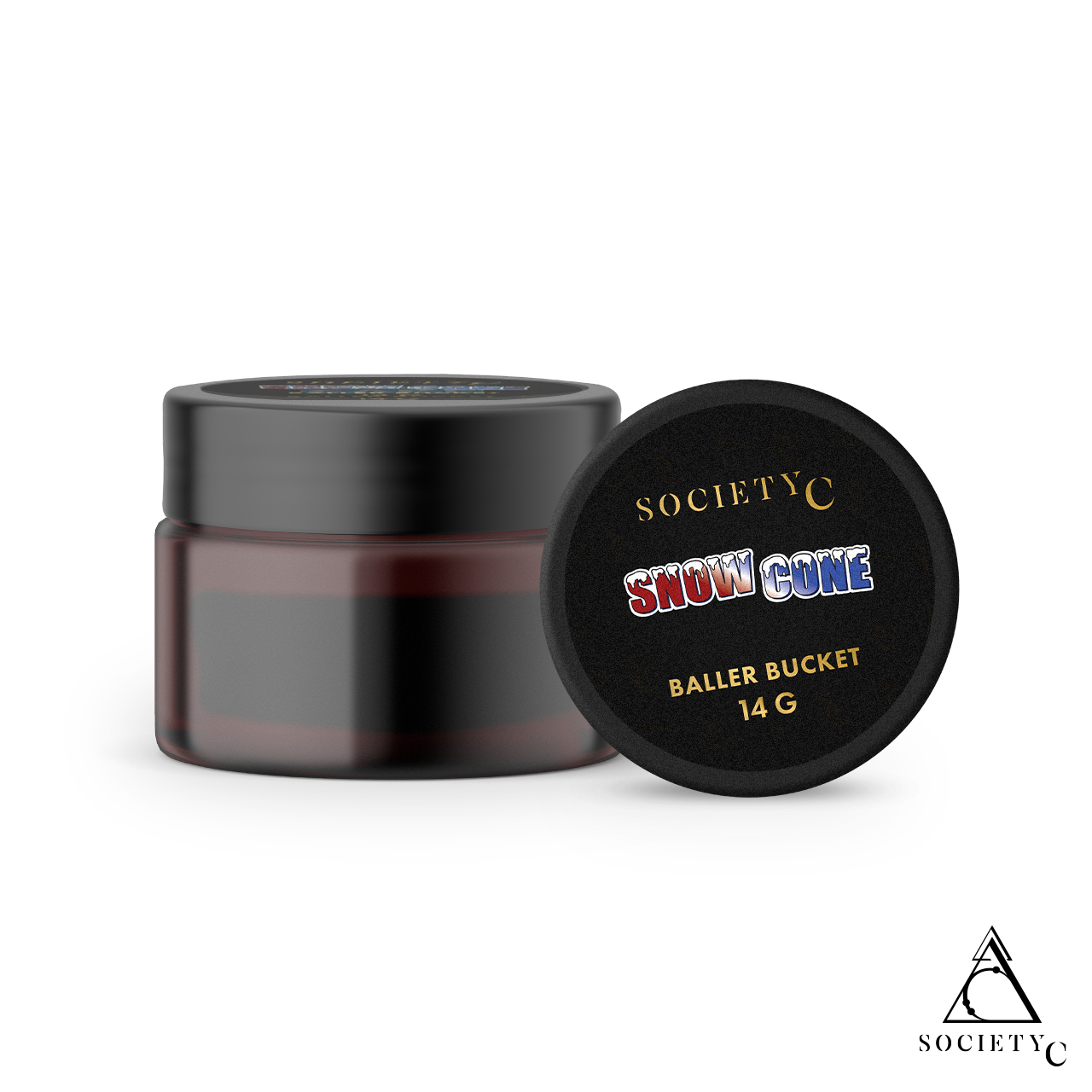 Photograph of product: Society C | Snow Cone | 14g Live Resin Bucket