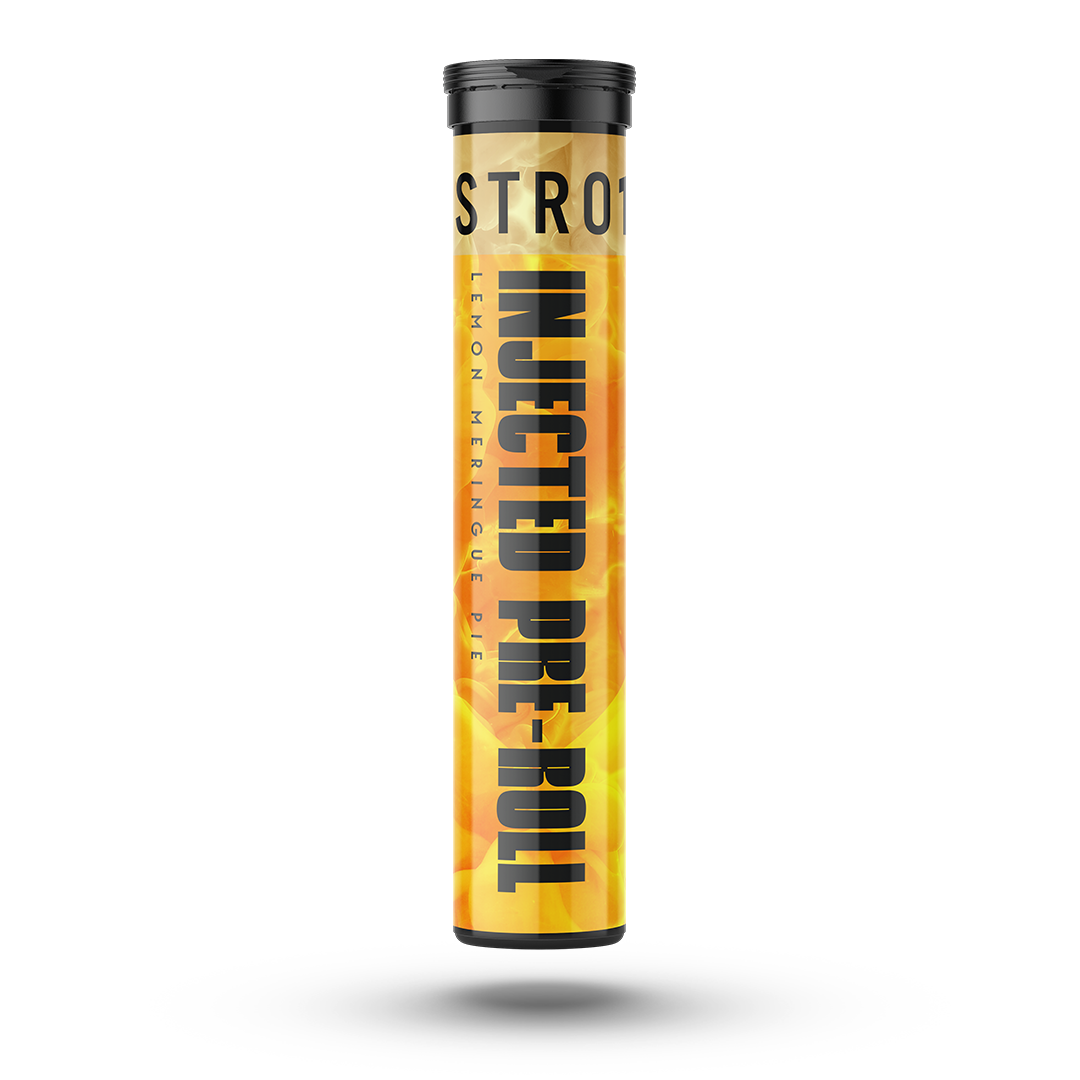 Photograph of product: Distro 10 1.2g Infused Pre Roll Lemon Meringue Pie