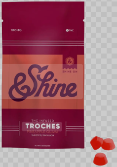 Photograph of product: 10ct/10mg Troches (Pineapple Guava)