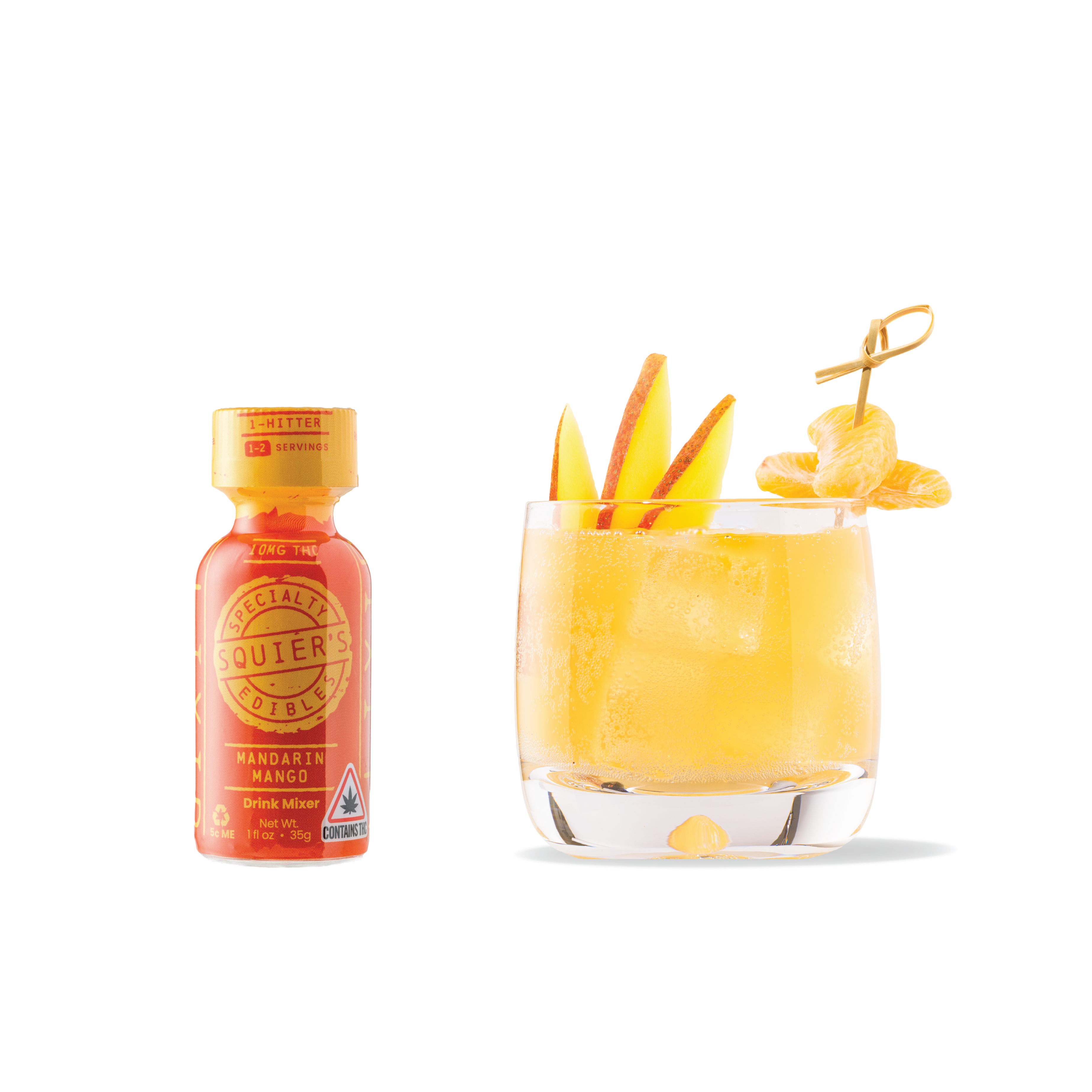 Photograph of product: 10mg Mandarin Mango - au chocolat Rosin Drink Mixer