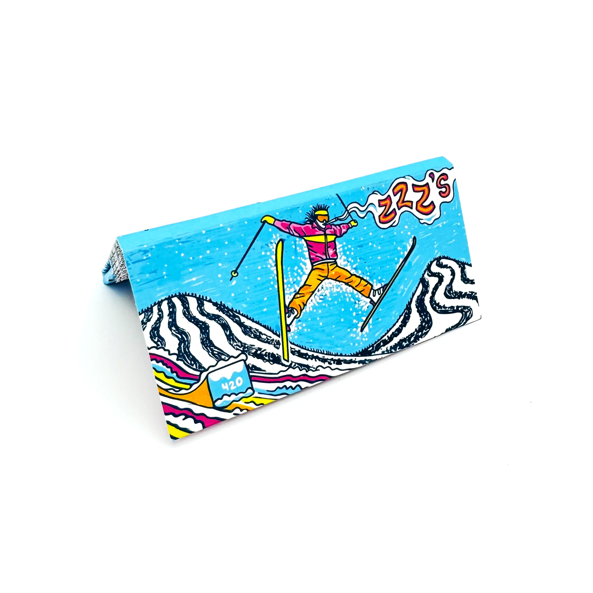 Photograph of product: ZZZ's Rolling Paper Company | "Spread Eagle" by Will Jennings | King Size Papers + Tips
