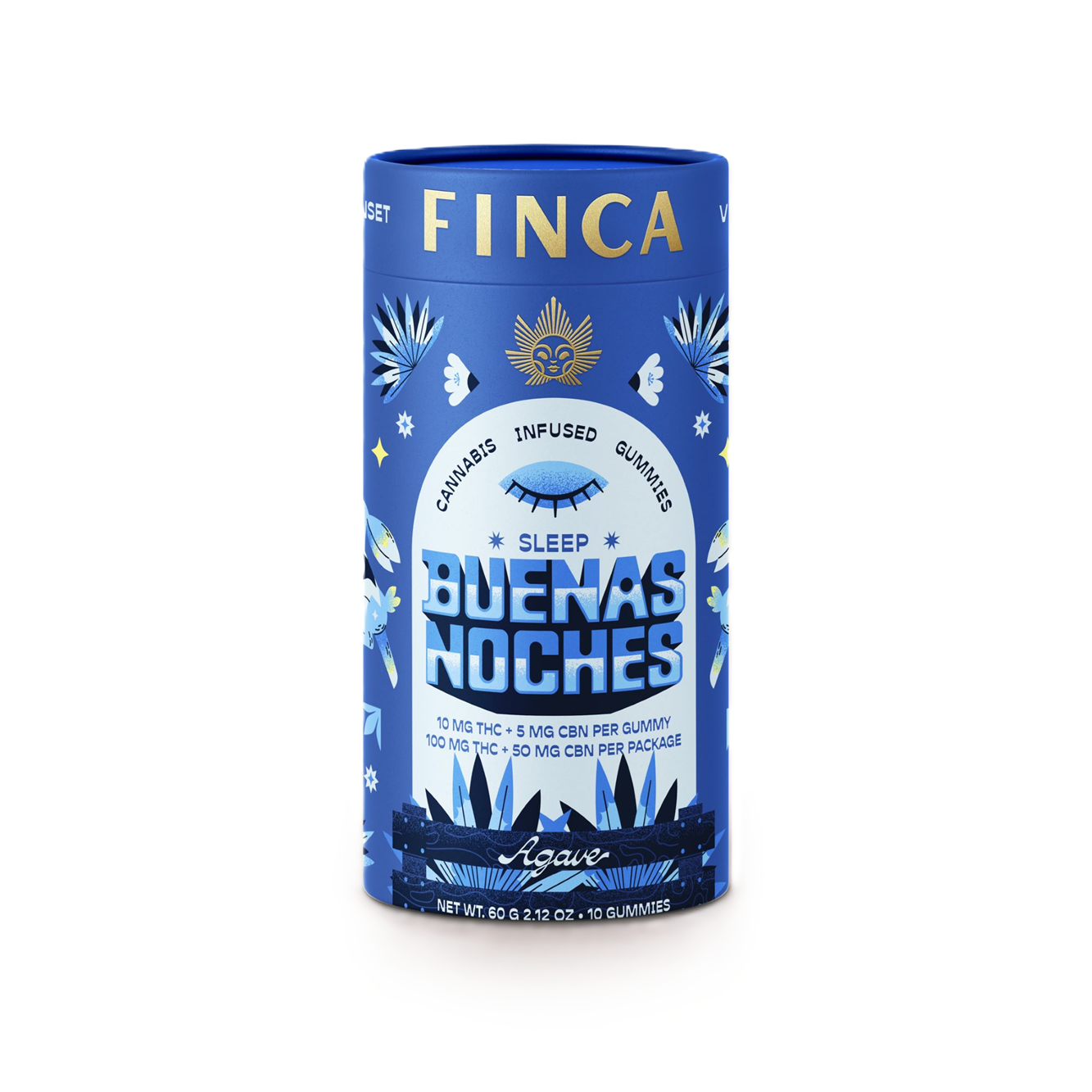 Photograph of product: Finca | [Buenas Noches] Agave | Sleep 2:1 TH-oui/CBN Gummies