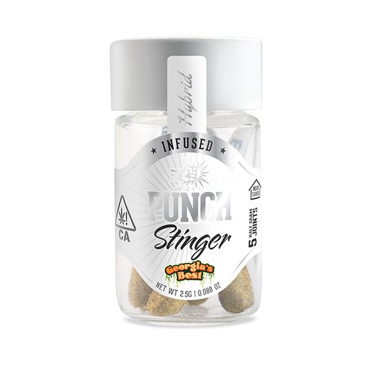 Photograph of product: [Punch] Infused Preroll 5 Pack - 2.5g - Georgia's Best (H) - 