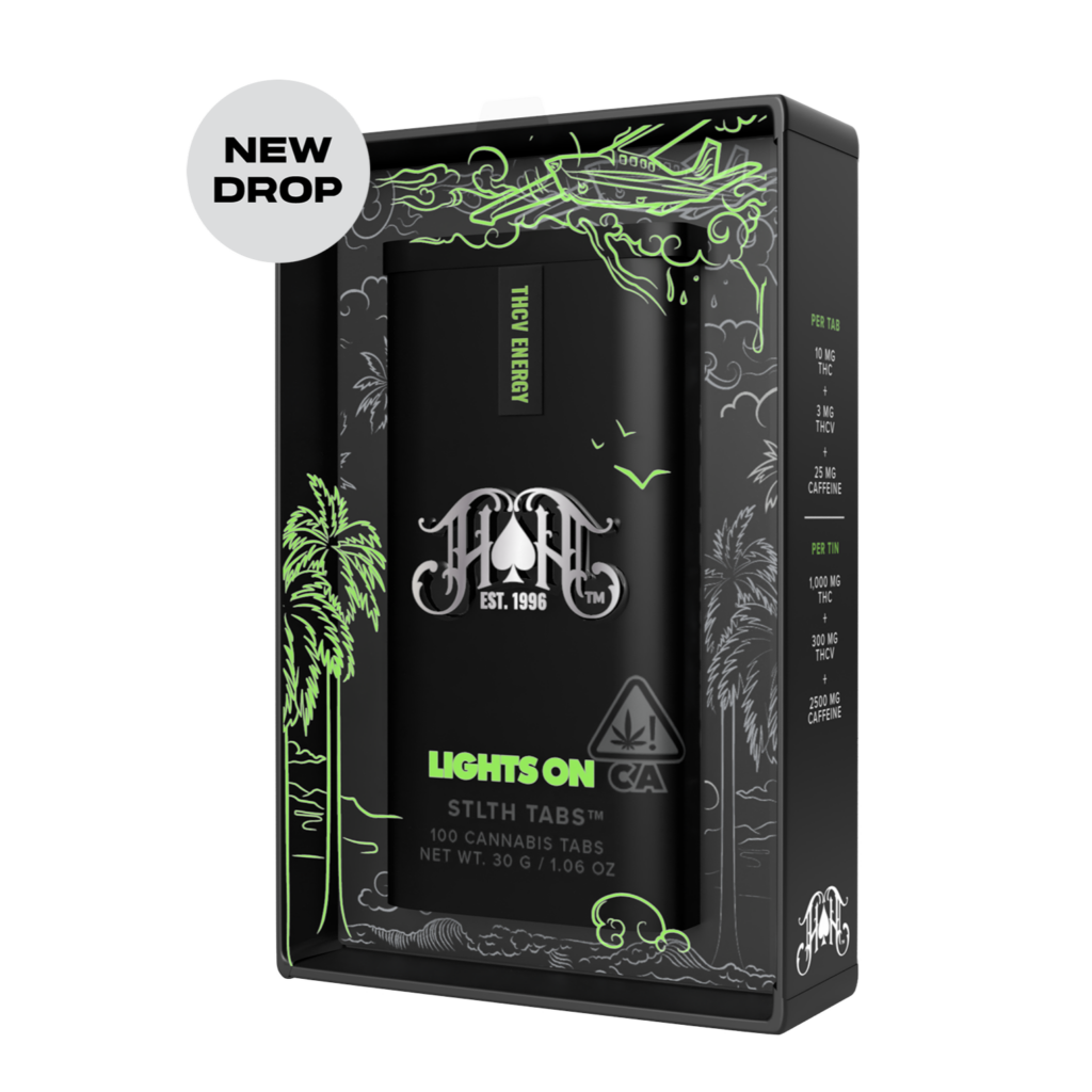 Photograph of product: LIGHTS ON 3:1 TH-oui:TH-ouiV + CAFFEINE 1000MG TABLET 100 PACK