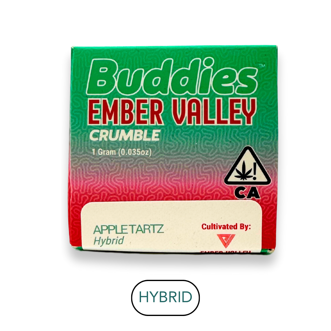 Photograph of product: Buddies - Ember Valley Collab - Apple Tartz - Crumble - 1.0g