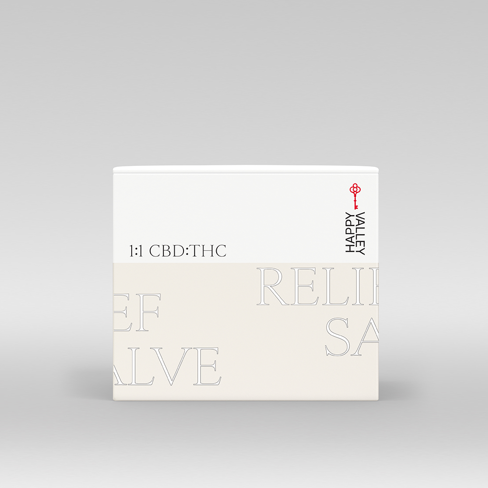 Photograph of product: Happy Valley | Relief Salve | 1:1 | 250mg