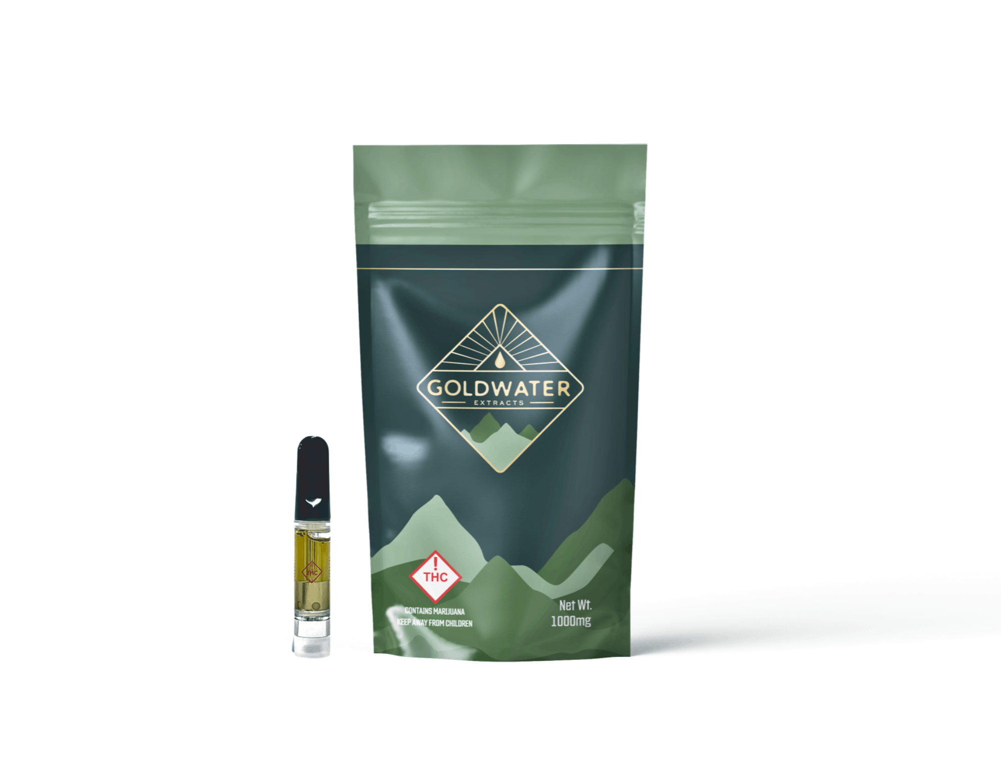 Photograph of product: Goldwater Saguache Soda Pop Cartridge 1g