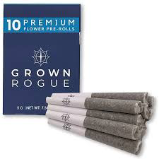 Photograph of product: Grown Rogue Pre-Roll 10pk - Gary Payton & Mendo Breath