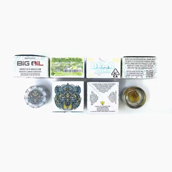 Photograph of product: Lime Cherry Gelato - Budder - 