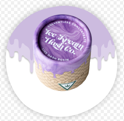 Photograph of product: Ice Kream au chocolat Co - Double Baked Cake - 1g Live Rosin