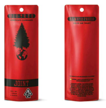 Photograph of product: Baked Pineapple [H] Non-Infused Pre-Roll | Big Tree