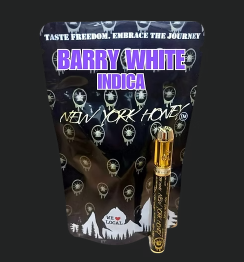 Photograph of product: NEW YORK HONEY | BARRY WHITE | AIO VAPE