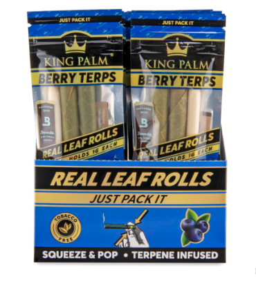 Photograph of product: King Palm - Flavortips - Berry Terps