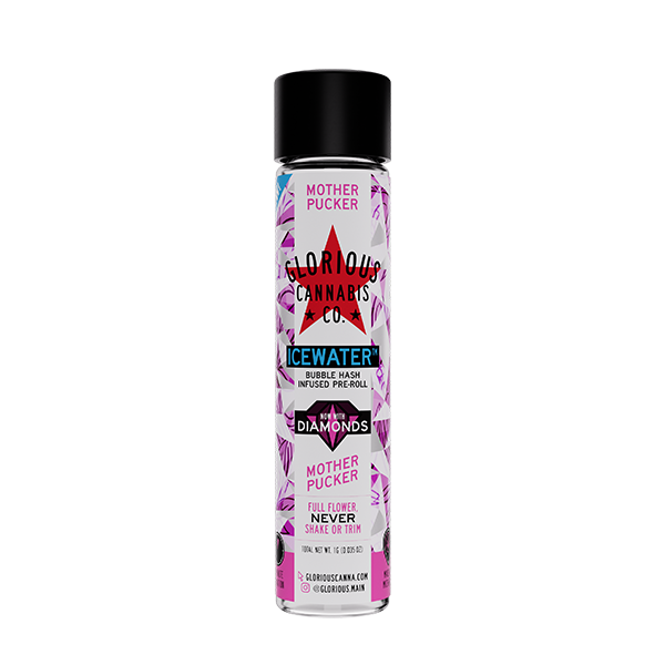 Photograph of product: Mother Pucker Bubble au chocolat with Diamonds Infused Pre-Roll |1G