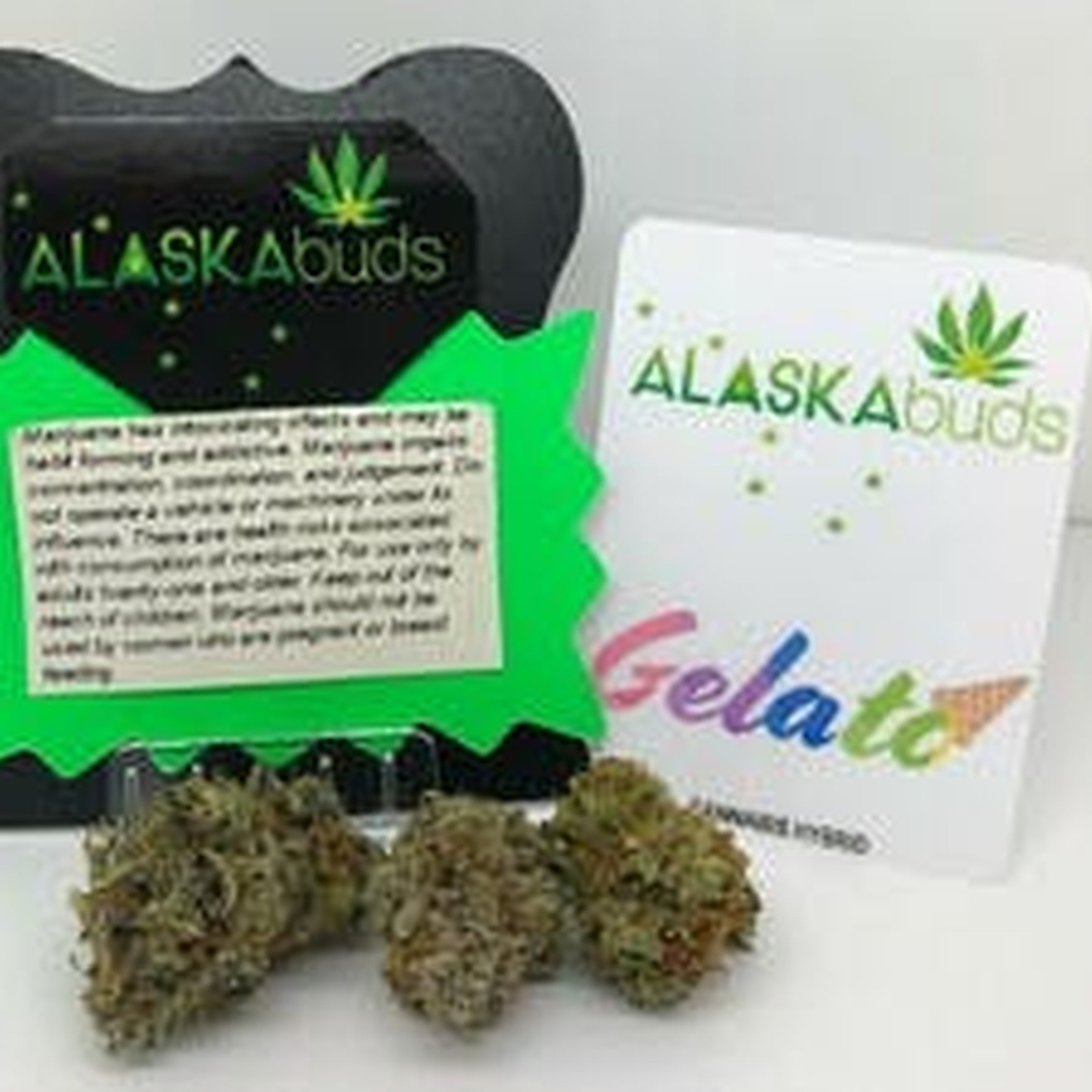 Photograph of product: Gelato 18.71% TH-oui 1g Flower by AlaskaBuds