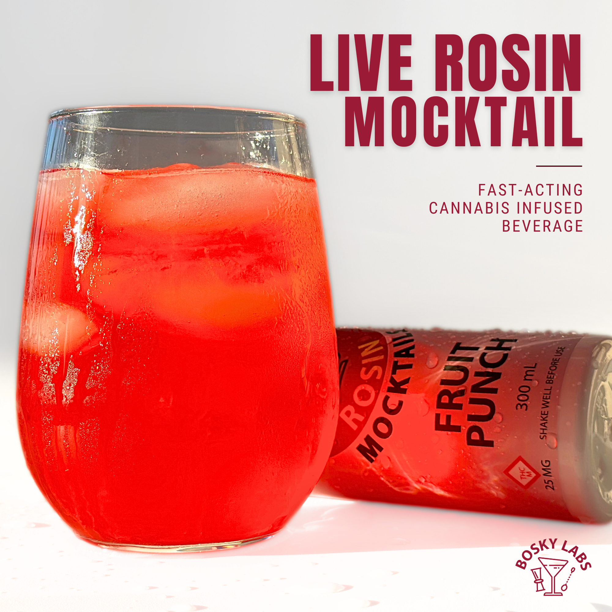 Photograph of product: Fruit Punch - Live Rosin Mocktail - 25mg