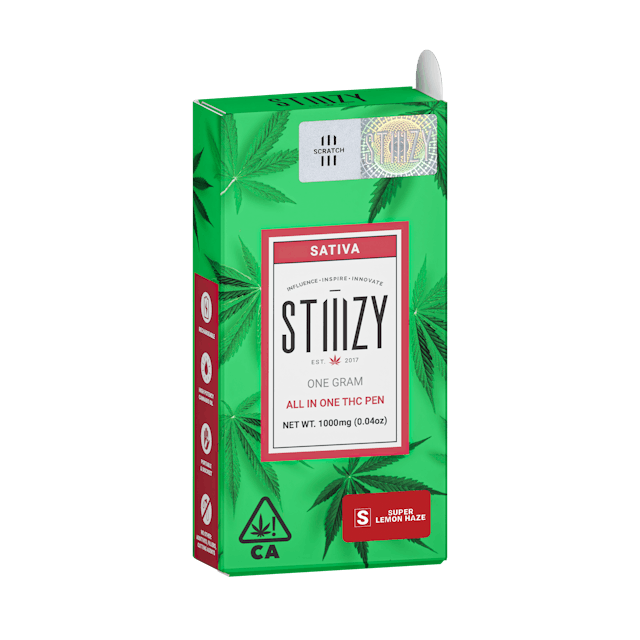 Photograph of product: SUPER LEMON HAZE 1G DISP - 
