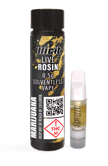 Photograph of product: Illicit: Vape | Orange Tsunami | Cartridge | 1g