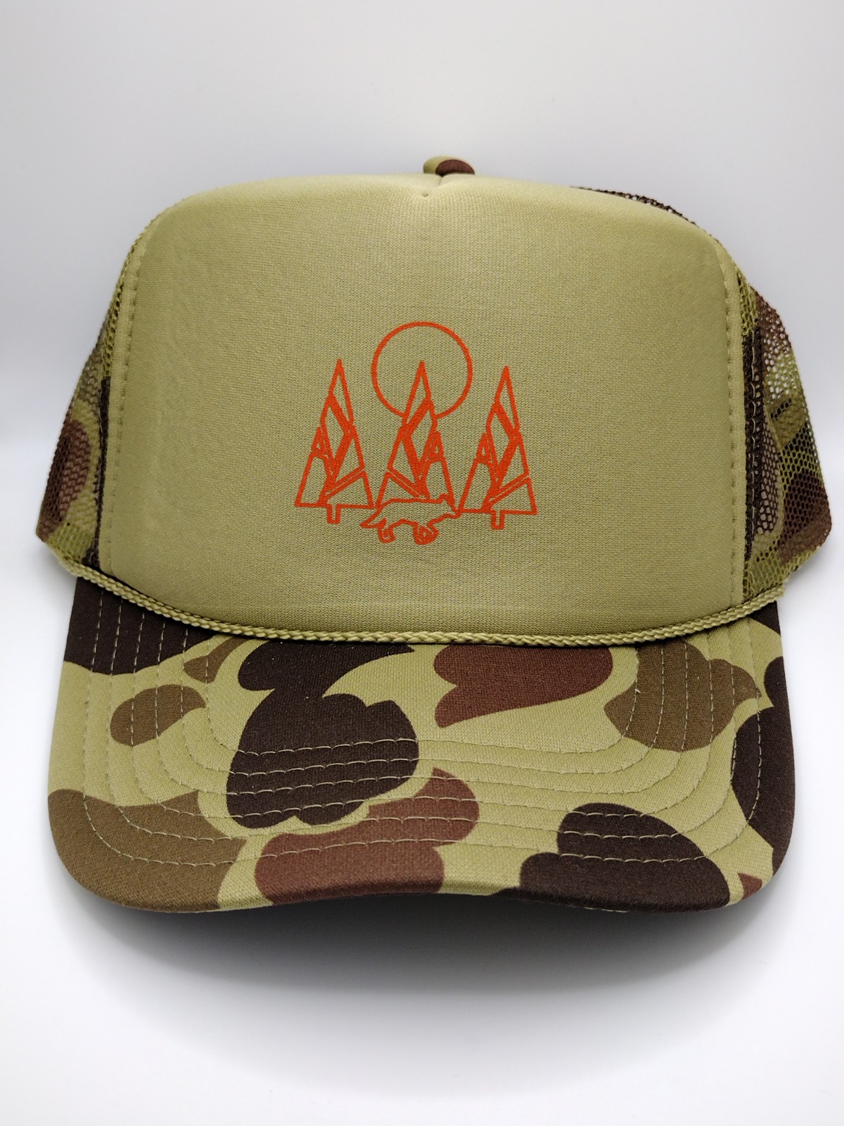 Photograph of product: Trucker Hat Desert Camo