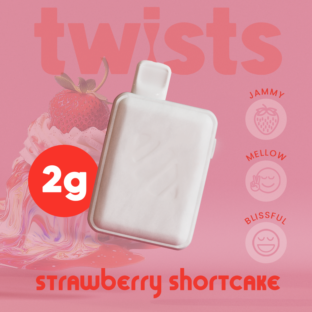 Photograph of product: Oil Twist Tugboat - Strawberry Shortcake - Disposable - 2000mg