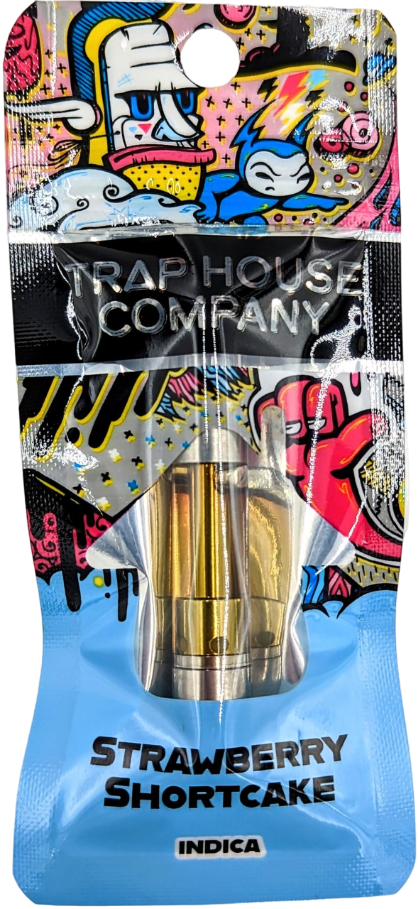 Photograph of product: Strawberry Shortcake distillate cart by Trap house