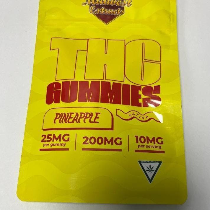 Photograph of product: Pineapple - Gummy 200Mg