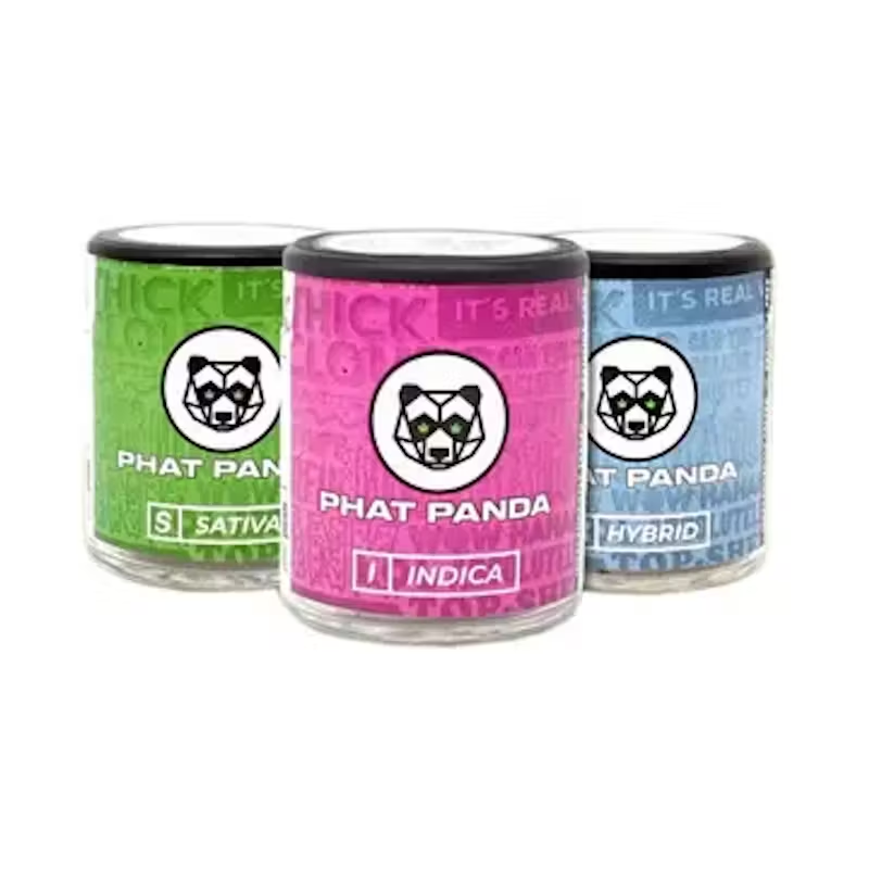Photograph of product: Phat Panda Trophy Wife Platinum Flower Oui'd Hybrid 3.5g