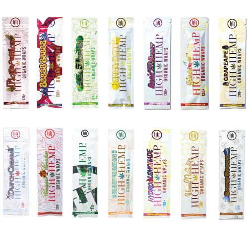 Photograph of product: Cannatron | Assorted Hemp Wraps