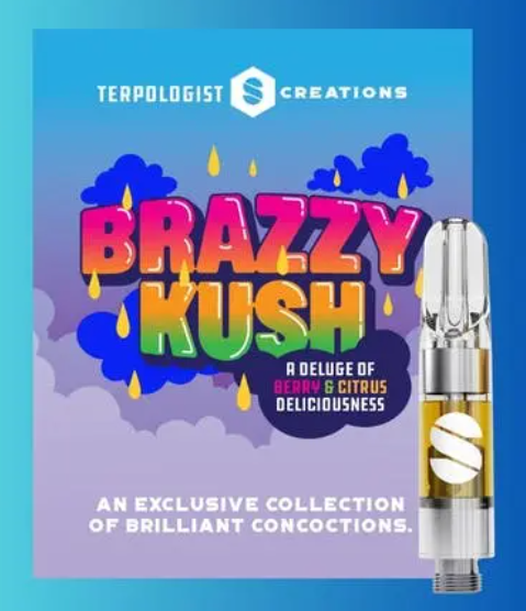 Photograph of product: Liquid Diamond Vape - Brazzy Kush - 0.5g