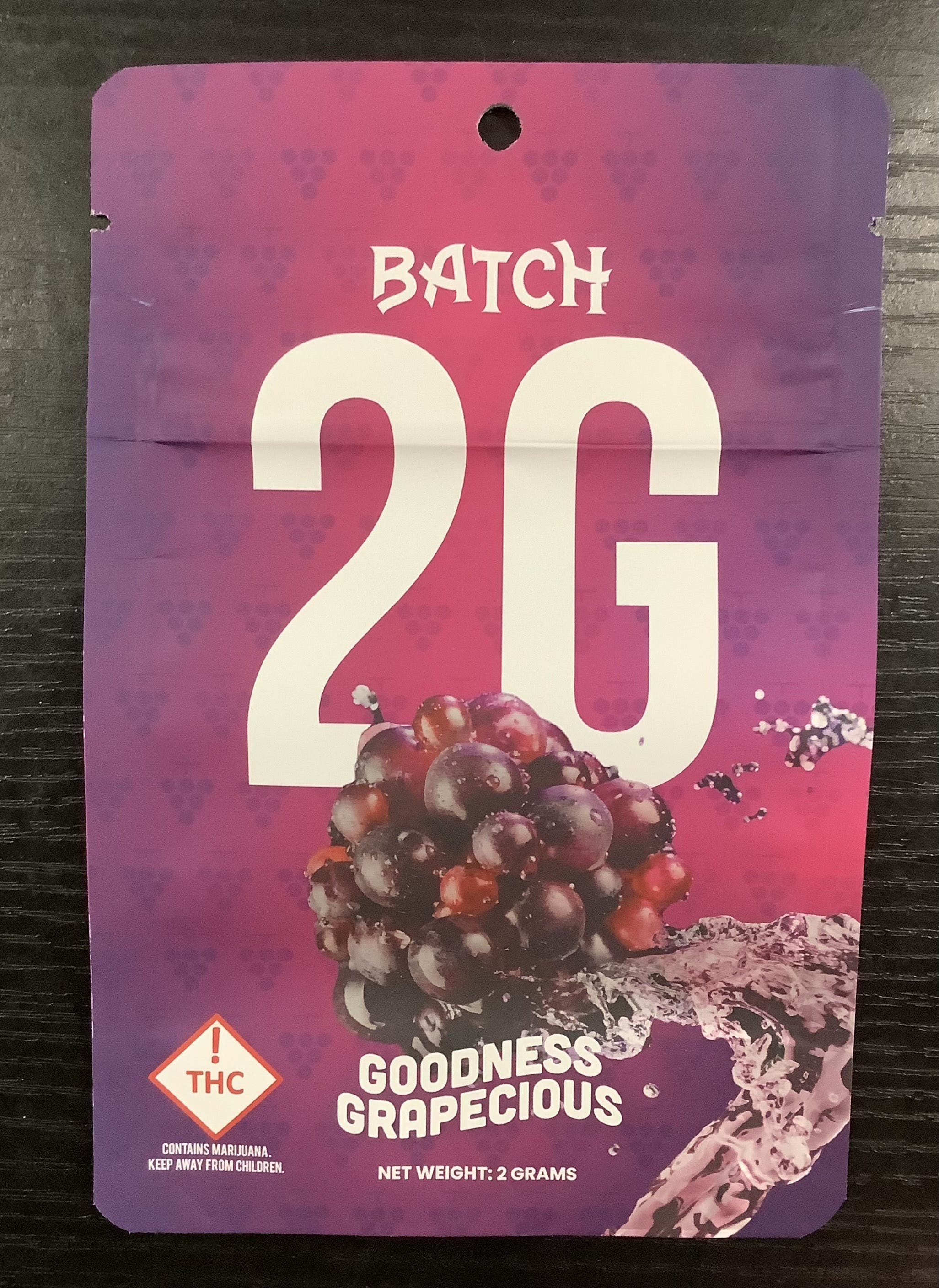 Photograph of product: Batch - 2g - Goodness Grape