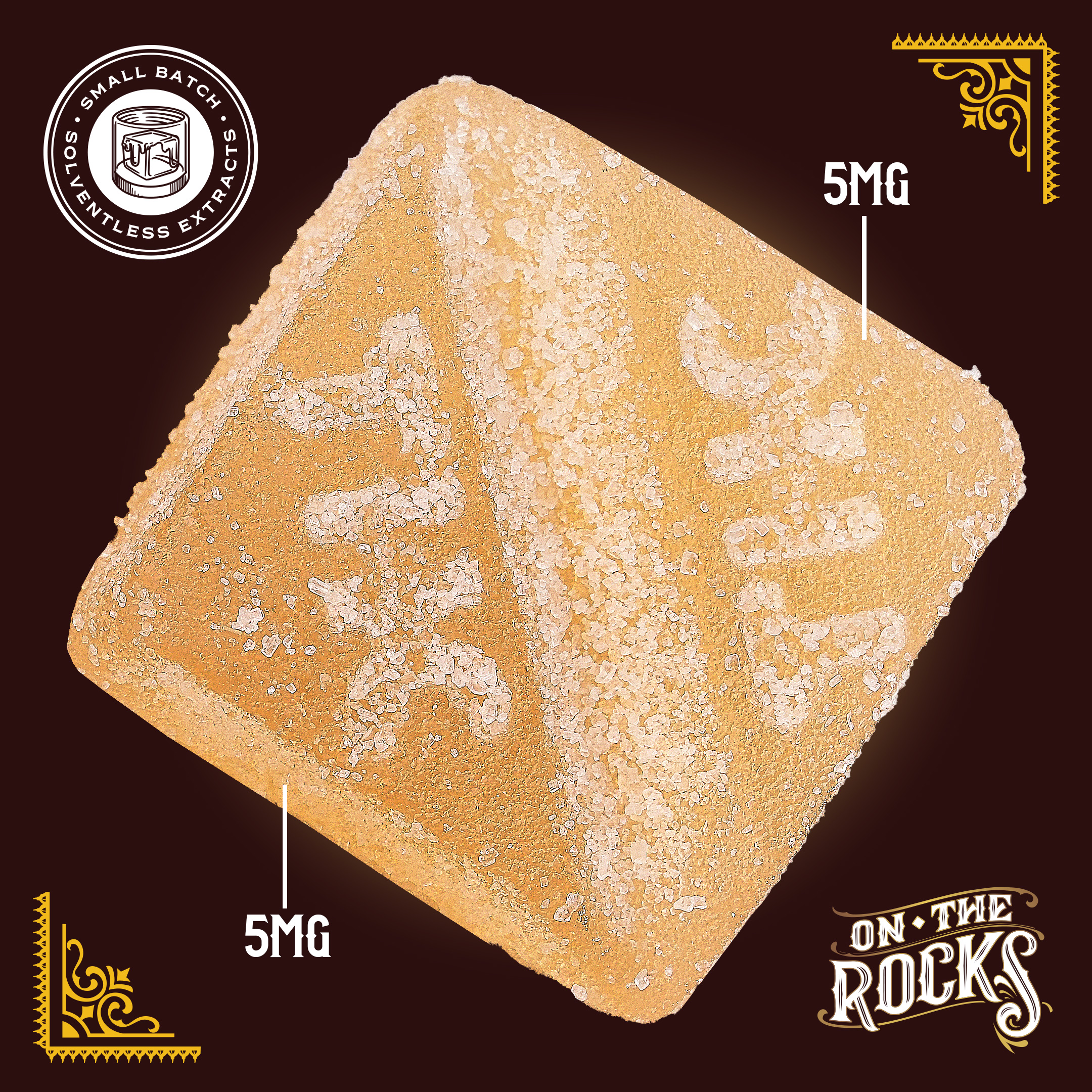Photograph of product: Live Rosin Peach Mango Gummies T91.8 (25865) 10pk