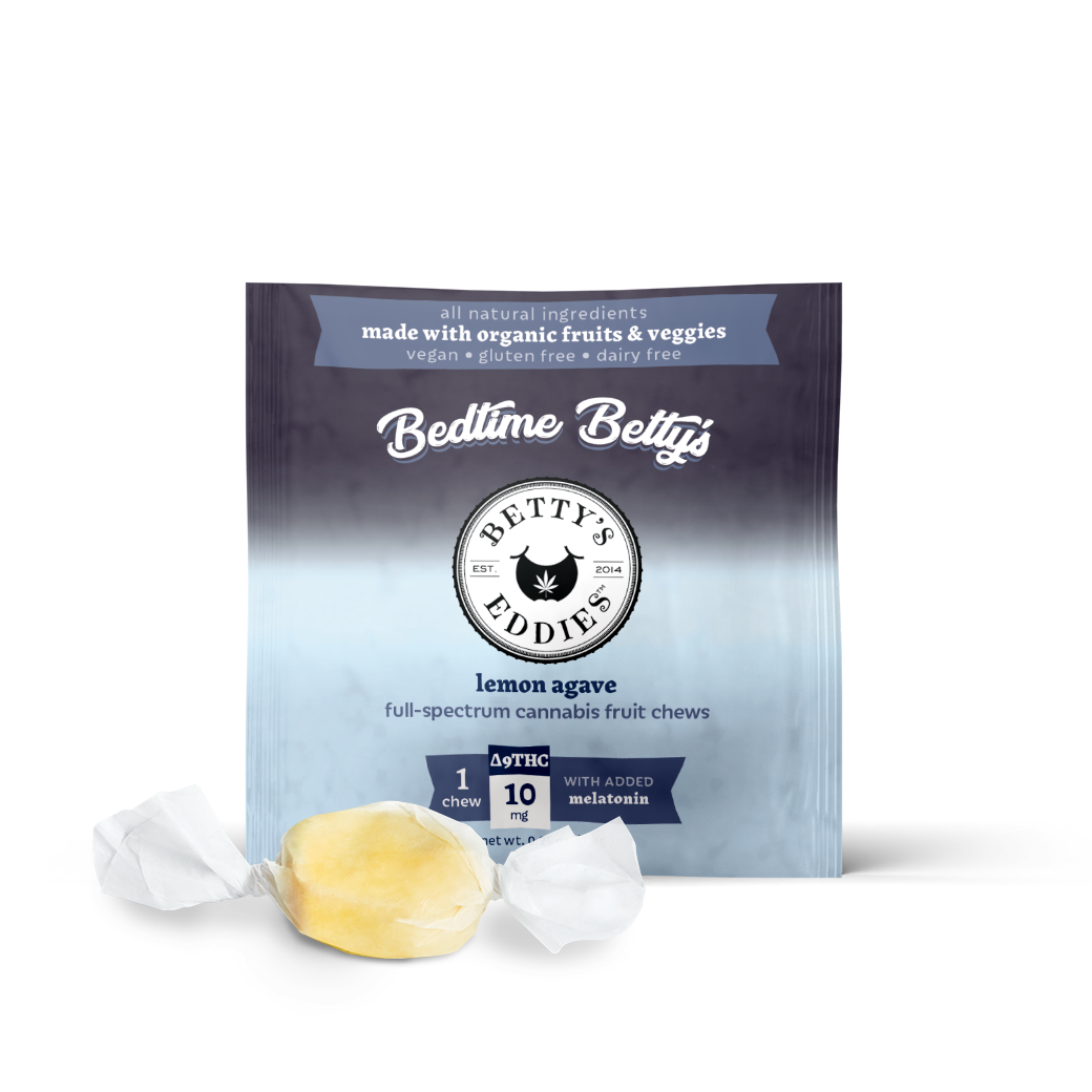 Photograph of product: Bedtime Lemon Agave | Chews | 10 x 10mg