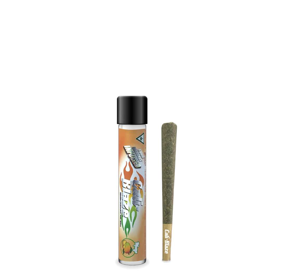 Photograph of product: Cali-Blaze Mango 1.2g Infused Preroll