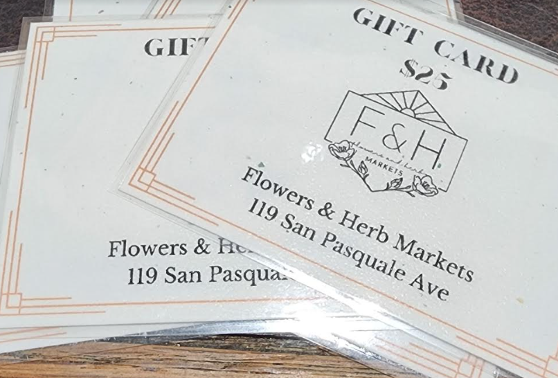 Photograph of product: F&H Gift Card - $100