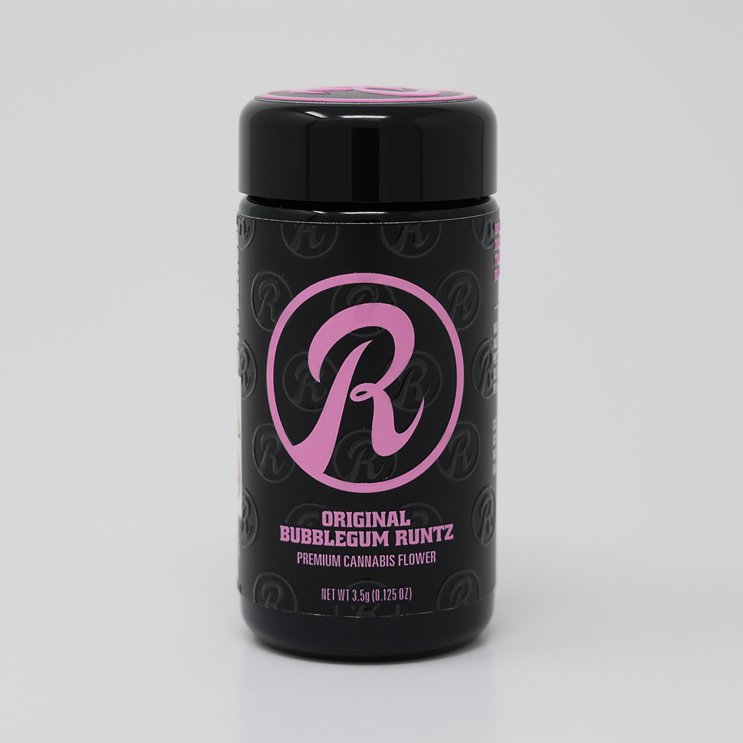 Photograph of product: Runtz  |  Original Bubblegum Runtz  |  3.5G Flower