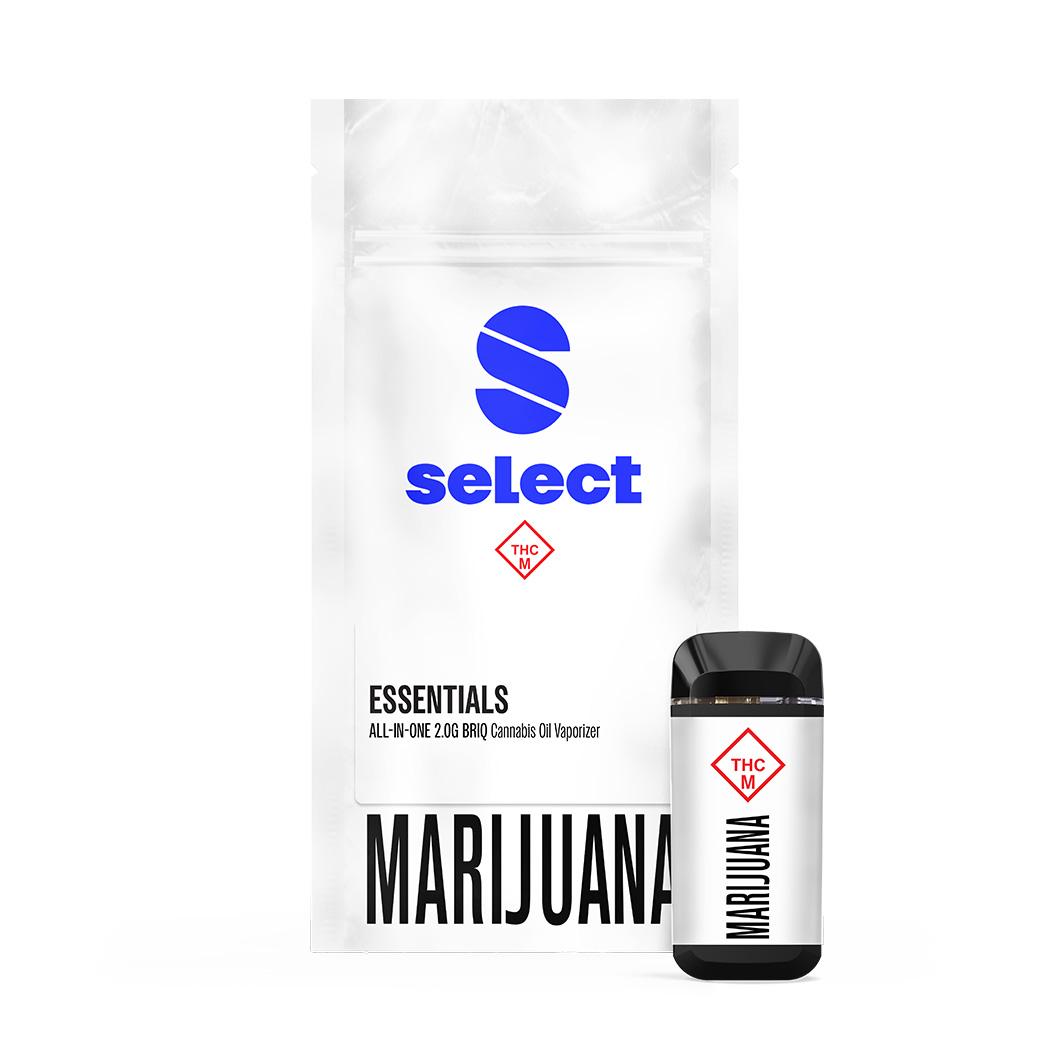 Photograph of product: SELECT - ESSENTIALS - BRIQ - DISPOSABLE DISTILLATE - 2G - ROCKET POP  - HYBRID