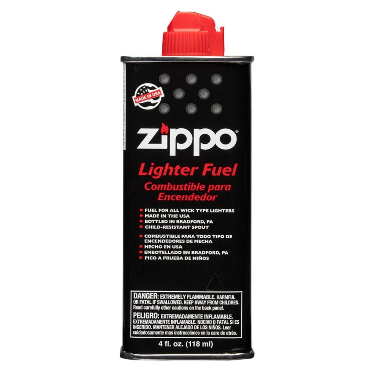 Photograph of product: Zippo lighter Fluid 4fl oz