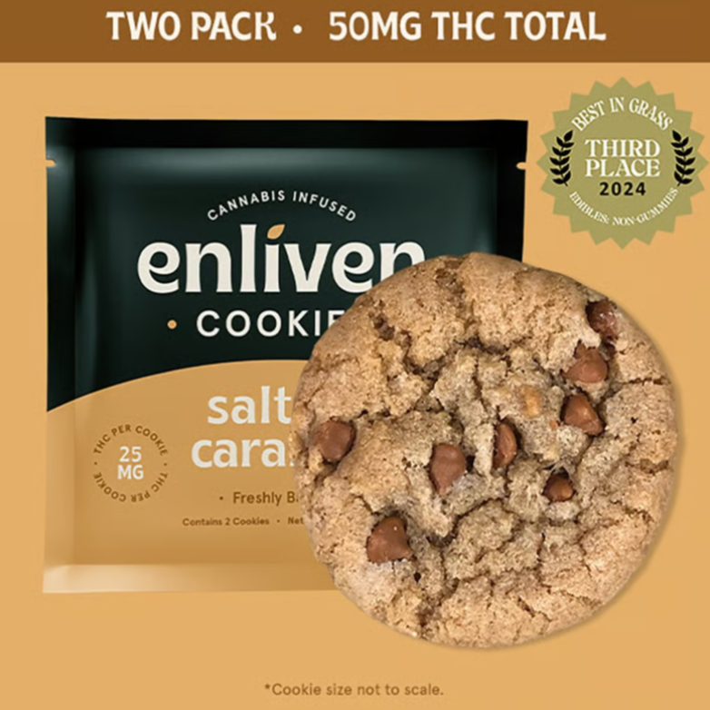 Photograph of product: Enliven | Salted Caramel - 2pk | Edible