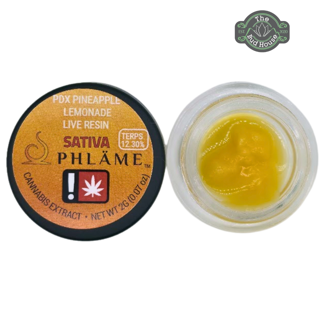 Photograph of product: Phlame 2g PDX PINEAPPLE LEMONADE LR