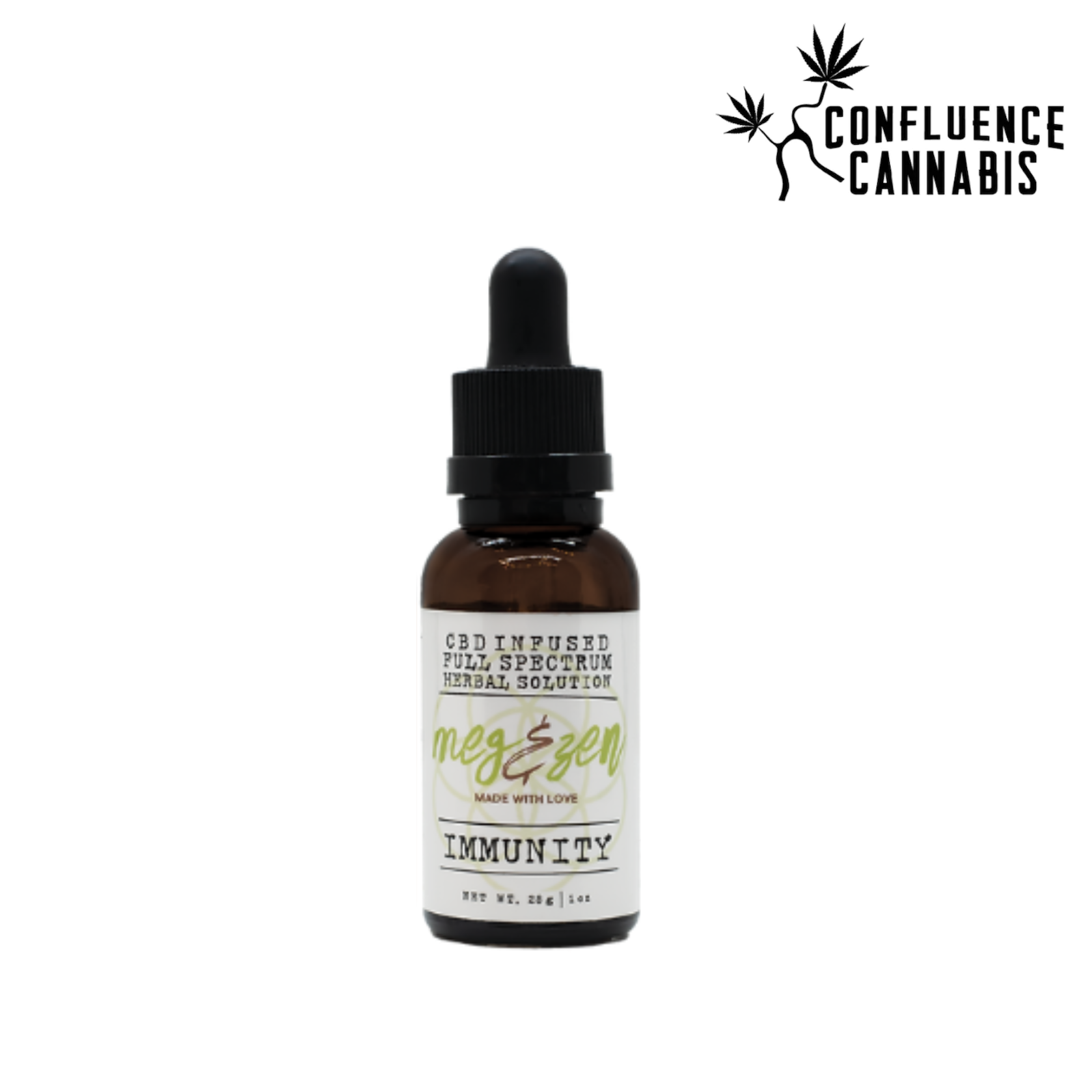 Photograph of product: Immunity CBD Infused Full Spectrum Herbal Solution