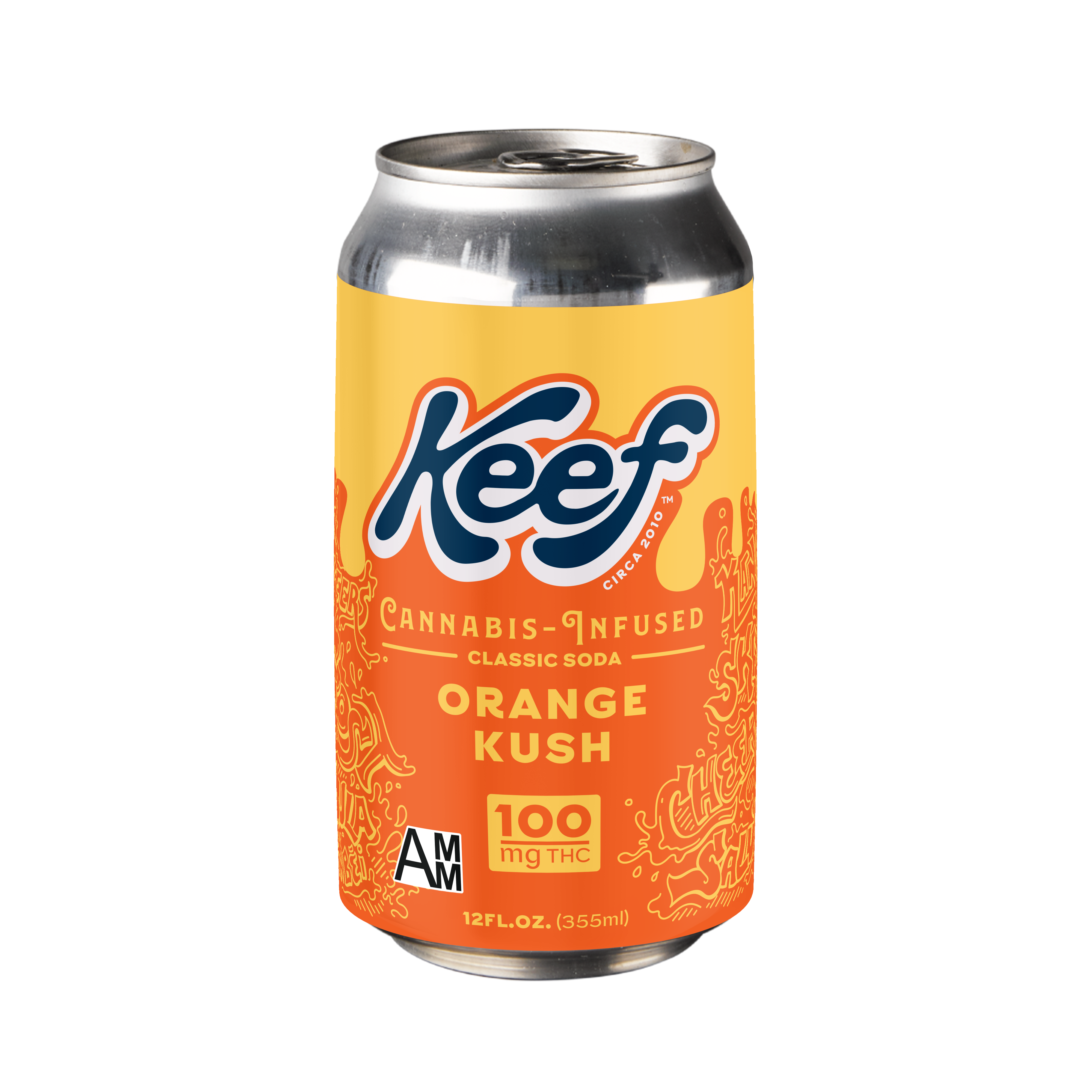 Photograph of product: Dark Horse | Keef | Orange Kush | Drink | 100mg